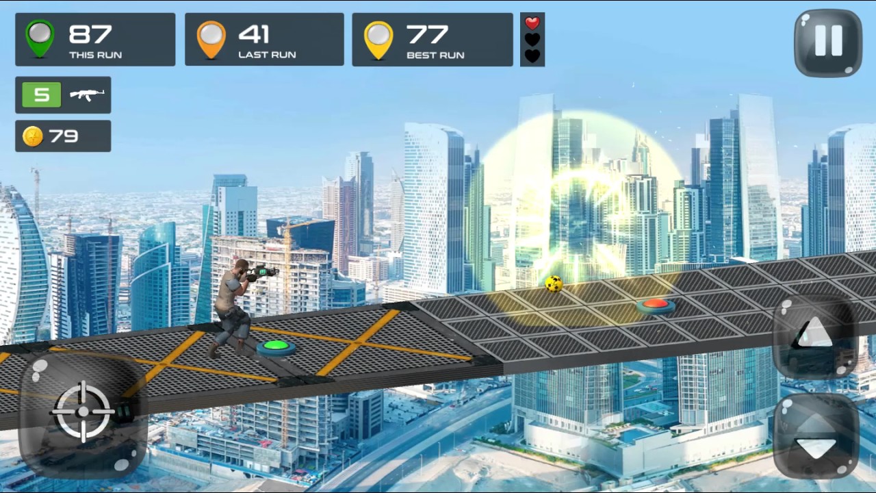 7 DOORS android endless shooting runner 170 run YouTube