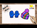 How to Draw Hat and gloves esay