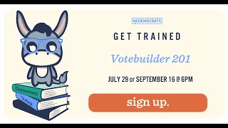 Votebuilder 201 (2025)