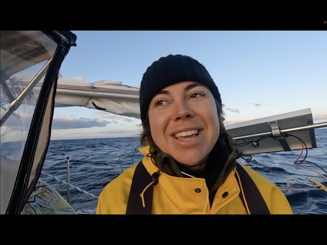 Leaving New Zealand in My 27′ Boat in 40 Knots and 15′ Seas WHS 123