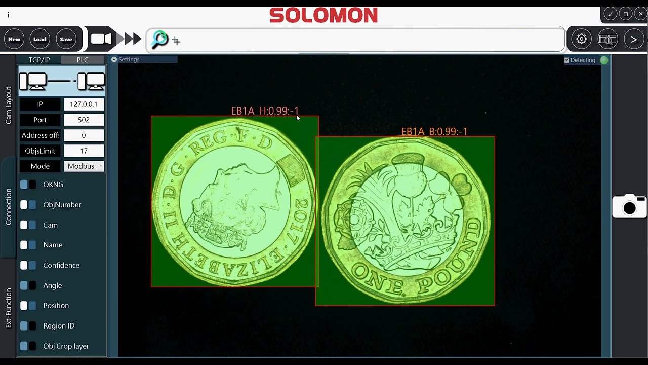 AI技術分辨錢幣，各國硬幣面額智能化辨識及計算解決方案| SOLOMON AR·AI⁺┃SolVision┃AccuPick┃SolMotion┃OCR