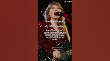 did i make a good choice?! #taylorsversion #swiftie4ever #lover #erastour #alltoowell #theerastour