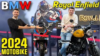 MOTOBIKE 2024 / BMW VE ROYAL ENFIELD STANDLARI / M1000RR M1000XR