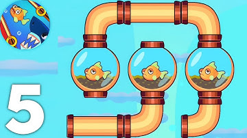 Save The Fish! - Gameplay Walkthrough Part 5 Levels 91-114 (Android, iOS)