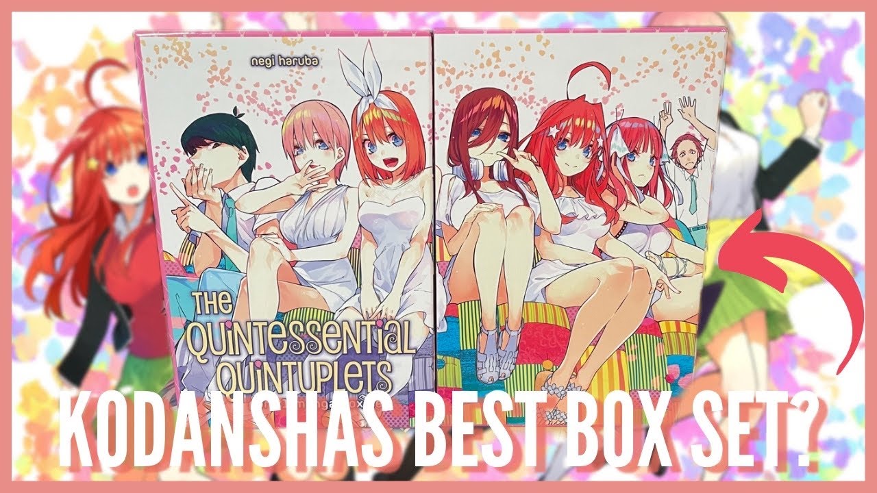 The Quintessential Quintuplets Manga Box Set Part 2 Unboxing