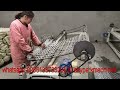 high speed single feeding chain link fence machine full automatic