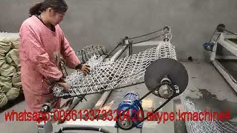 high speed single feeding chain link fence machine full automatic