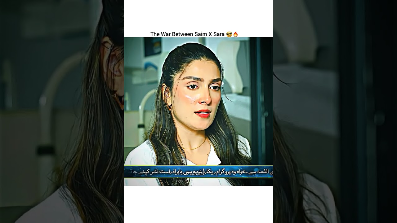 War Between Saim X Sara😎💯Feroze khan attitude status 