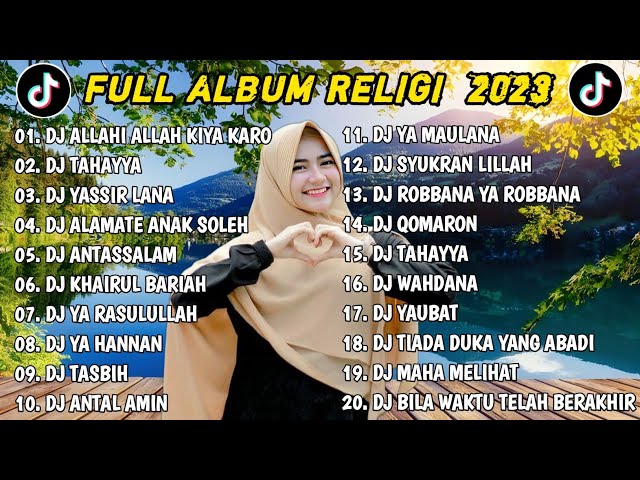 DJ RELIGI SLOW BASS 2023_ALLAHI ALLAH KIYA KARO X TAHAYYA FULL ALBUM class=