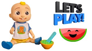 Let’s play with Cocomelon JJ Doll | Pretend Play | Toy Food