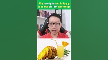 Uống nước ép Dứa có tác dụng gì và có chữa được Sỏi Thận không | Hà Giảm Cân