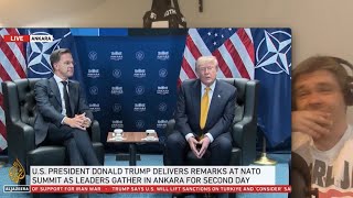 Bunch of Scum Trump on Iran 😂