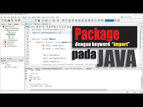 Video: Apa yang dimaksud dengan import Java Lang*?