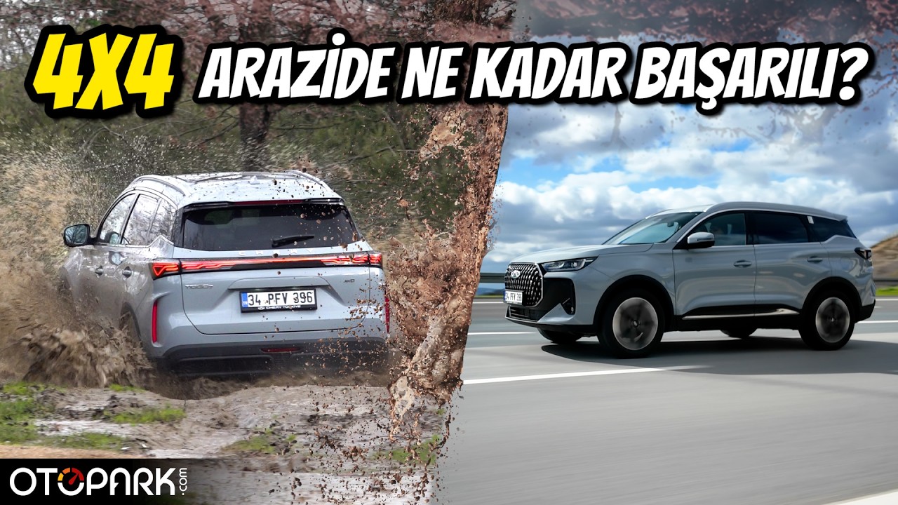Chery Tiggo 7 4x4'ün yeteneklerini test ettik! | OTOPARK.com