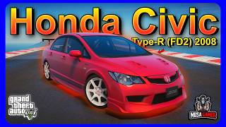 How to Install Honda Civic Type-R (FD2) 2008 in GTA 5 | GTA 5 PC Mods 2026 | Musa Gamer