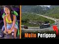 ETS2 Descendo a Serra do Rio do Rastro - Euro Truck Simulator 2 - Volante Logitech G29