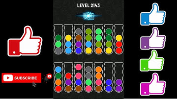 Ball Sort Puzzle Level 2143