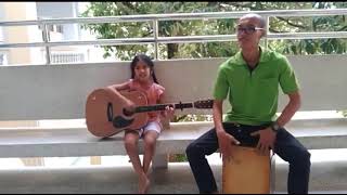 Nene Royal at age 8 with her vocal coach singing #pricetag  by #jessiej  #agt #neneroyal 