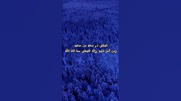 تلاوة من سورة الطلاق (سَيَجعَلُ اللَّهُ بَعدَ عُسرٍ يُسرًا) بصوت القارئ رعد الكردي