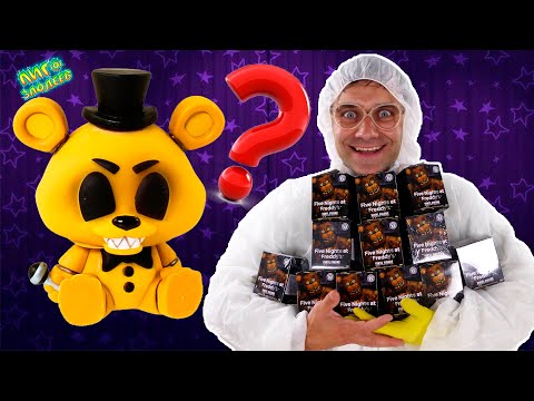 FNAF ПОСЫЛКА ПАПЫ РОБА! ДОКТОР ЗЛЮ И АНИМАТРОНИКИ MISTERY MINIS ОТ FUNKO - РАСПАКОВКА!