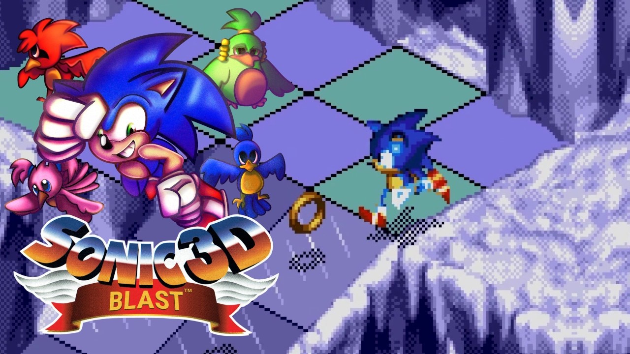 Sonic 3D Blast [P4] Зона Алмазной Пыли