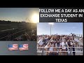 Följ med mig en dag i USA som utbytesstudent! | Follow me a day in USA as an exchange student!