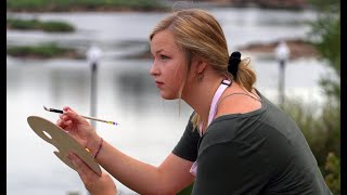 Coronavirus altered Georgia artist's summer plans, now she's helping SafeHouse Ministries