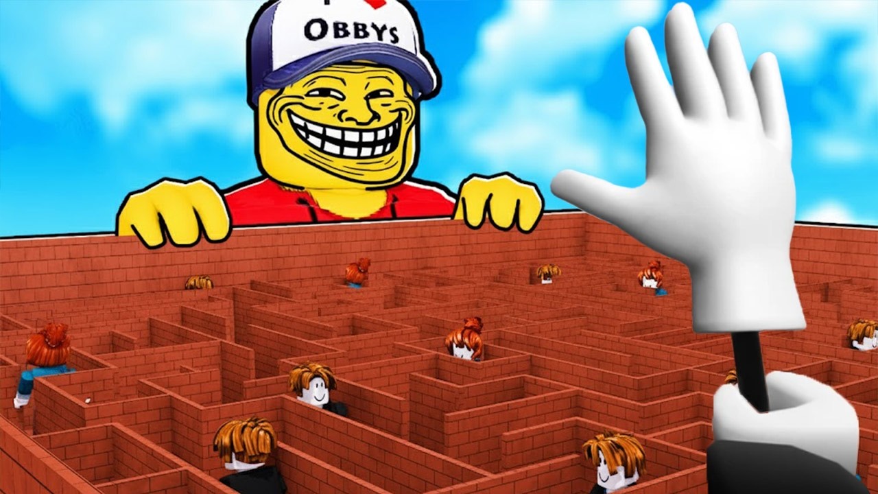 TROLL BLUDIŠTĚ V ROBLOXU! (Troll Maze)