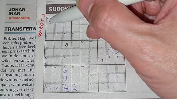 Keep going forward! (#2053) Killer Sudoku puzzle. 12-23-2020 part 3 of 3