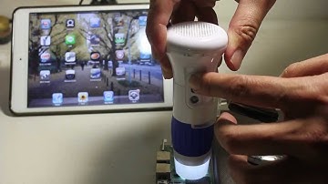 100x Wireless Microscope for iPad iPhone Android.