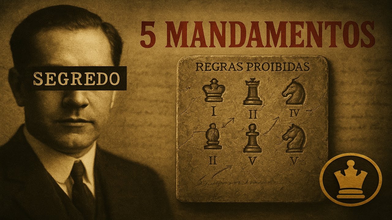 As 5 regras OCULTAS do Capablanca que SIMPLIFICAM o xadrez
