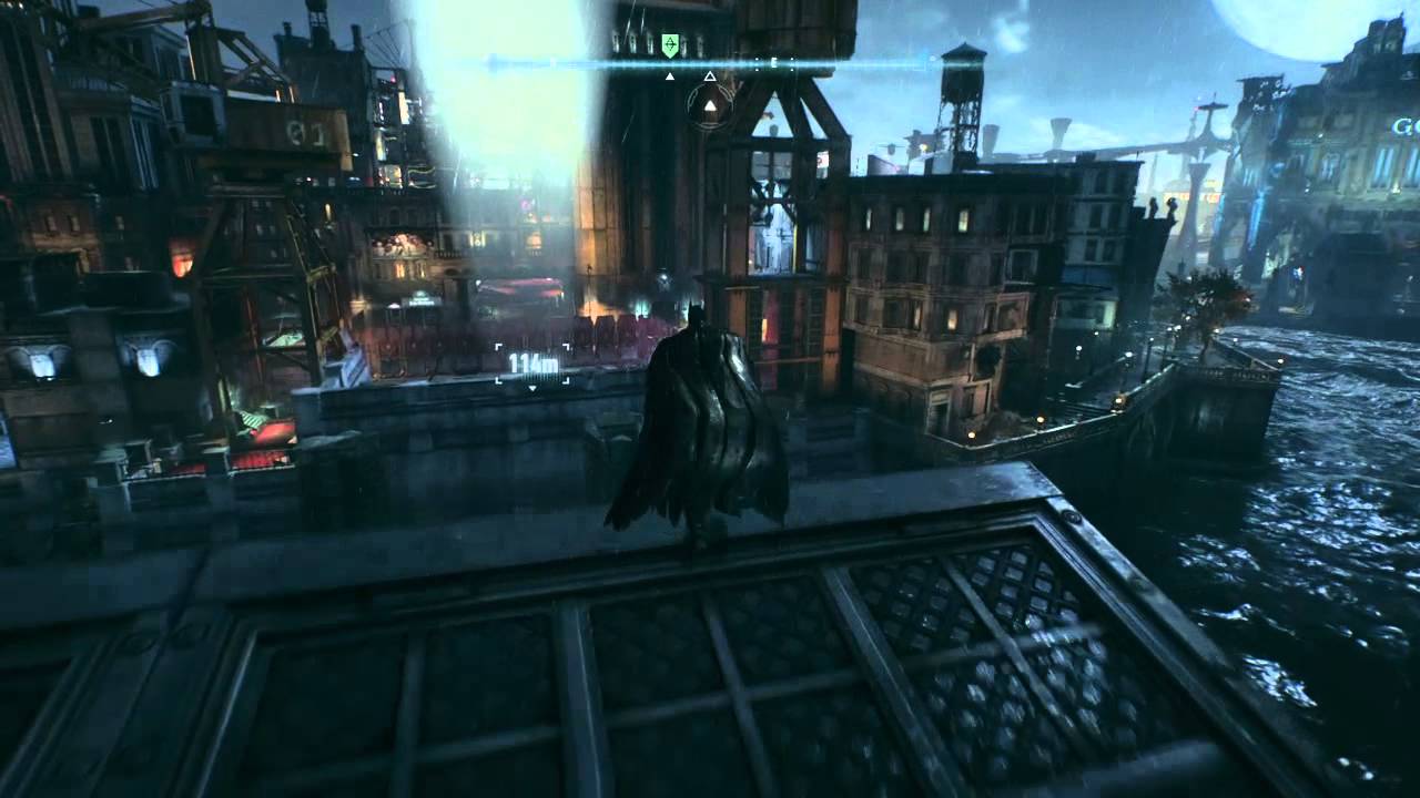 Batman Arkham Knight Bleak Island Militia Chekpoint Solution YouTube