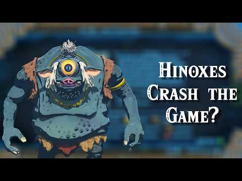 Viewing A Hinox Crashes Breath of the Wild!