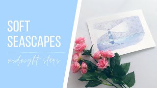 Lighthouse in Watercolor & Ink | Step-by-Step Tutorial