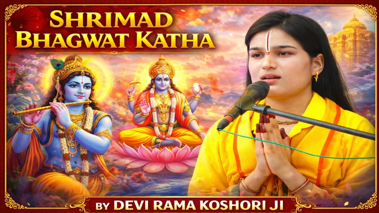🛑DAY 2 🚩 🔴 Shrimad Bhagwat Katha || Pujya Devi Rma kishori ji Vill& Sohagpur