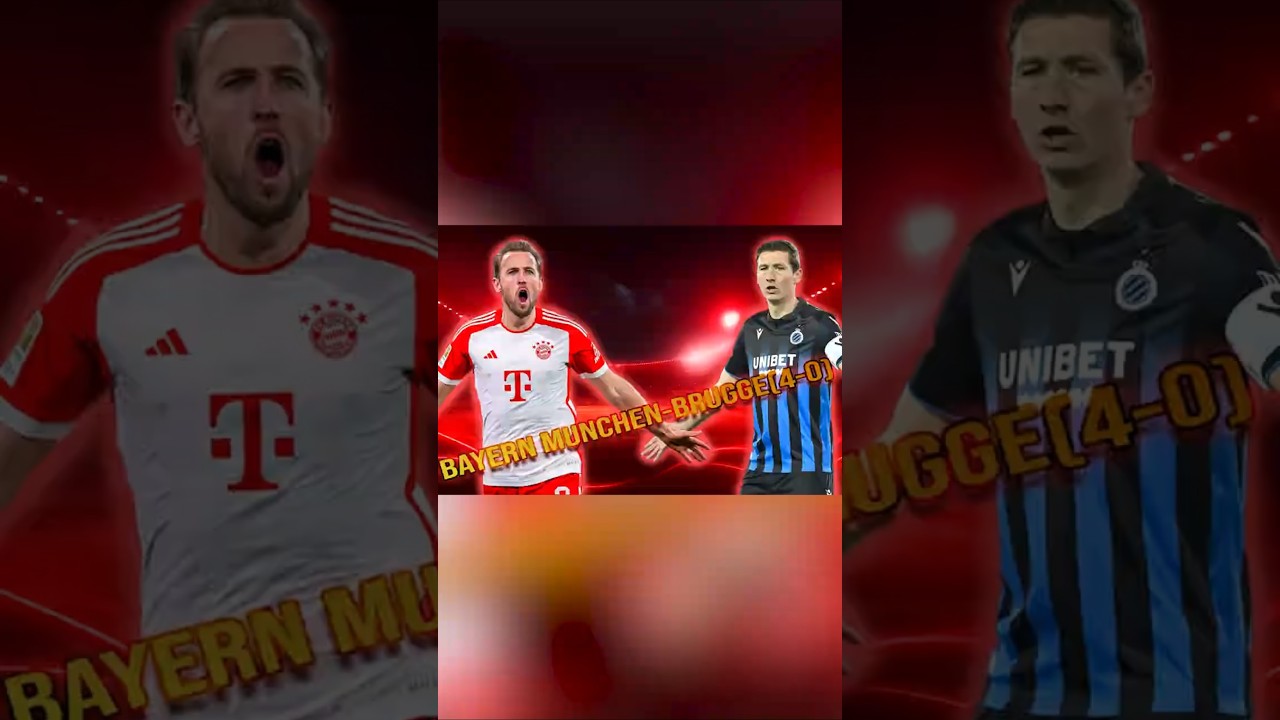 “BAYERN 4–0 BRUGGE 🔥 Kane, Díaz & Jackson Show at Allianz!”