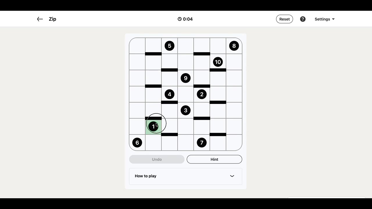 LinkedIn Zip Answer Today | 25 June 2026 - Puzzle #465 - YouTube