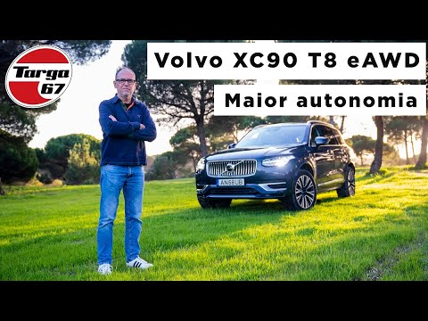 Volvo XC90 Recharge T8 eAWD - Ganhou autonomia
