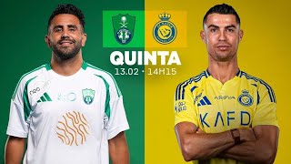 Thumbnail for AL AHLI X AL NASSR - AO VIVO E COM IMAGENS - LIGA SAUDITA 2024/25 | 13/02/2025
