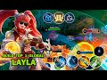 LAYLA BEST 1 HIT BUILD 2025 INSTANT DELETE!!🔥KING OF OUTPLAY!! - MLBB