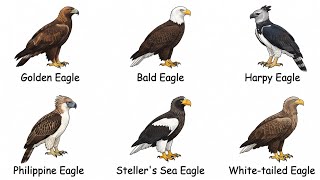Every Type of Eagle Explained in 3 minutes