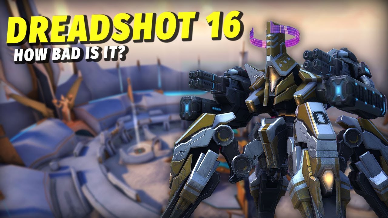 Dreadshot 16 — Пулемёт Poorman's? | Mech Arena
