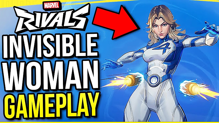 INVISIBLE WOMAN FIRST GAMEPLAY In Marvel Rivals! She is INSANE!