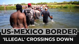 US says new border laws have decreased 'illegal' crossings