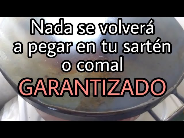 Como poner TEFLON a sarten comal crepera