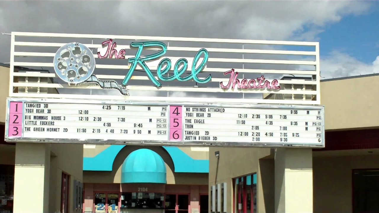 the reel theatre in nampa idaho. it's one dollar on tuesdays - YouTube