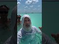 Historic footage may have been captured here 😂🌴 I somehow managed to get ChiChi OFF the boat and