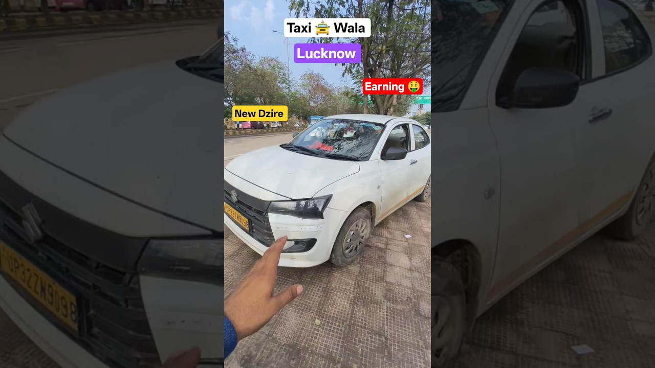 New Dzire | Ola Uber Driver Earning in Lucknow | 