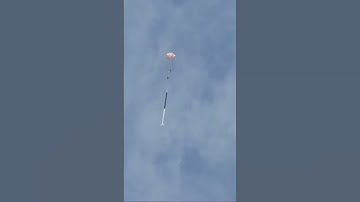 Mean Machine model rocket launch