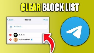 How To Clear Blocked List On Telegram - New Method